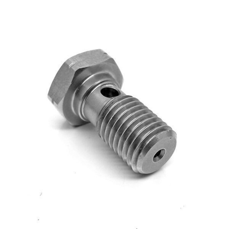 Vis Banjo JIC 7/16"-24 avec Restricteur 2 mm pour Turbo sur Paliers