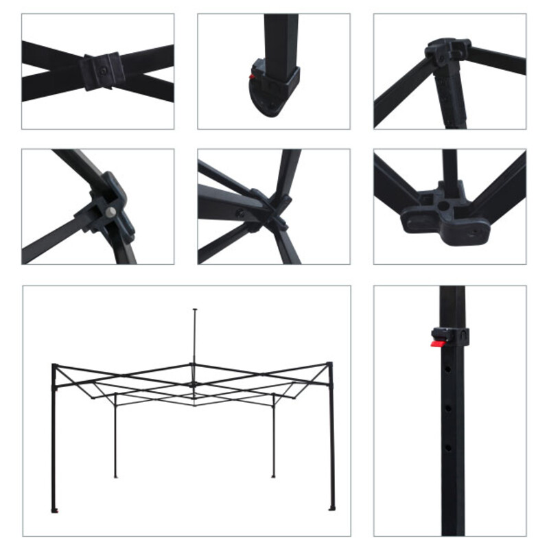 Tente Barnum / Tonnelle BPS Bleue 3x3 m
