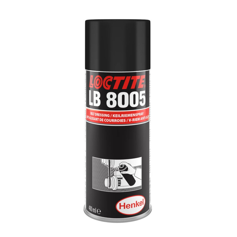 Anti-Glissant Courroie Loctite LB 8005 (400 ml)