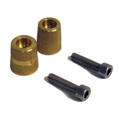 Bornes SAE en Laiton pour Batterie Braille M6 (la paire)