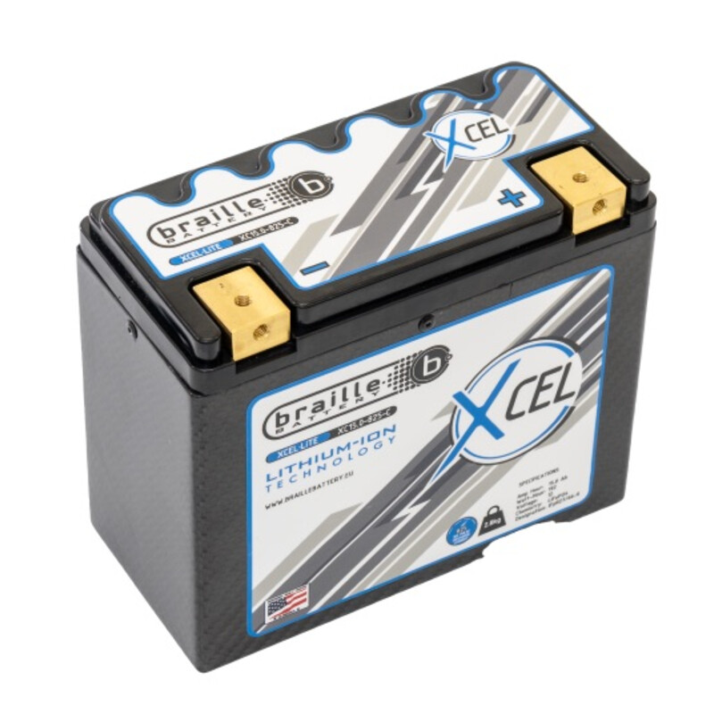 Batterie Lithium Ion Braille XCEL 15Ah (12V)