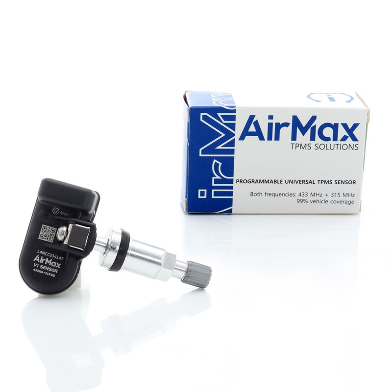 Valve TPMS AirMax V1 315+433 MHz - Argentée