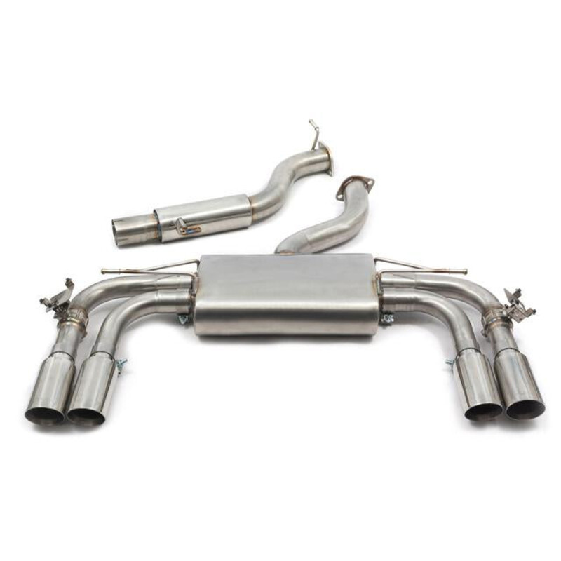 Ligne d'Echappement Complète Cobra pour Audi S3 8V Sportback (19-20) - Avec Valve