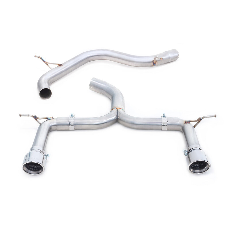Ligne d'Echappement "Venom Box Delete" Cobra pour Audi TT 8S 2.0 TFSI (2 Roues Motrices, 15-19)
