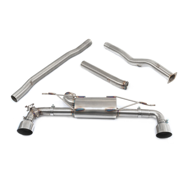 Ligne d'Echappement "Catback" Cobra pour BMW M135i F40 (2019+) - Avec Valve