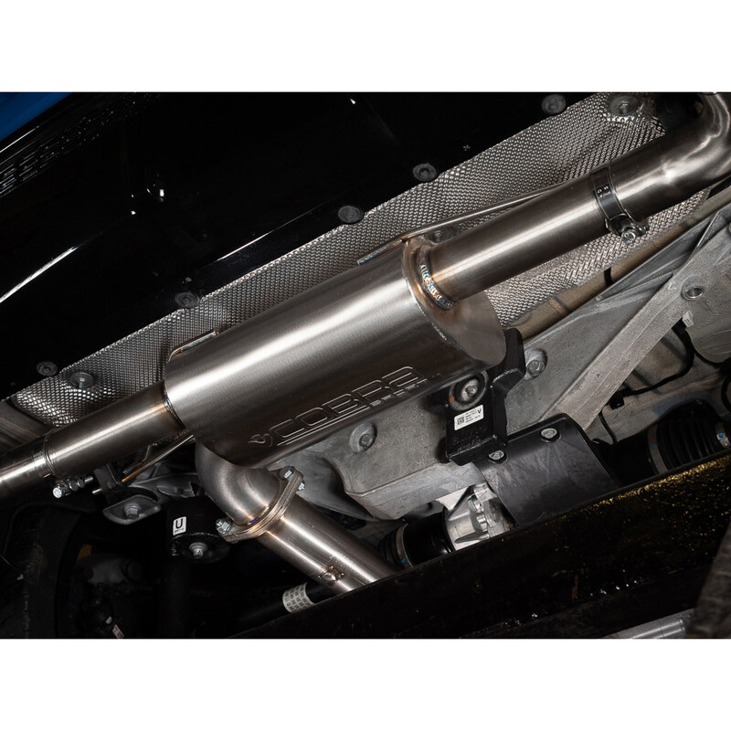 Ligne d'Echappement "Catback" Cobra pour BMW M135i F40 (2019+) - Avec Valve