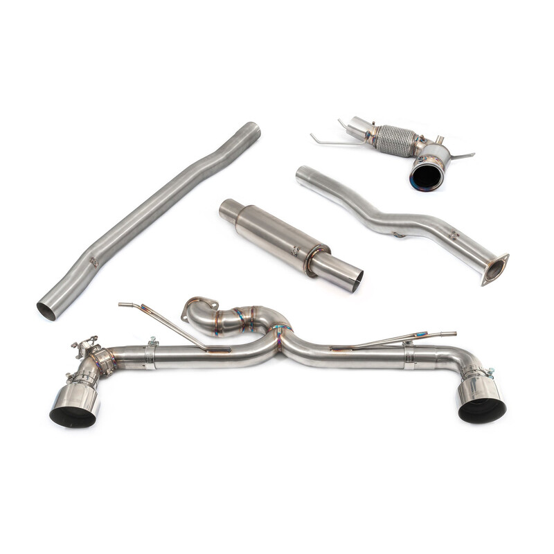 Ligne d'Echappement Complète Turboback "Venom Box Delete" Cobra pour BMW M135i F40 (2019+) - Avec Valve