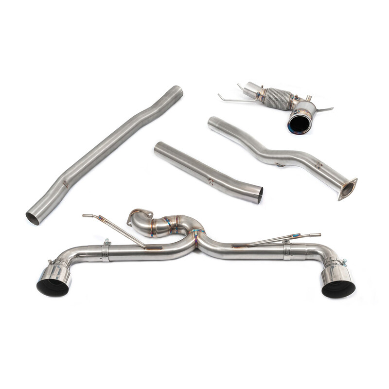 Ligne d'Echappement Complète Turboback "Venom Box Delete" Cobra pour BMW M135i F40 (2019+) - Avec Valve