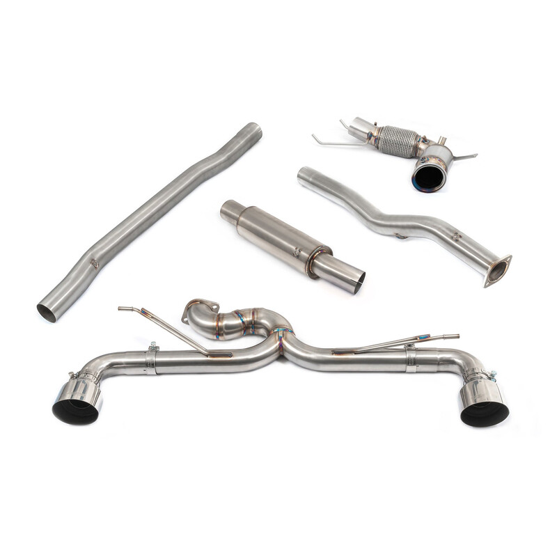 Ligne d'Echappement Complète Turboback "Venom Box Delete" Cobra pour BMW M135i F40 (2019+) - Avec Valve