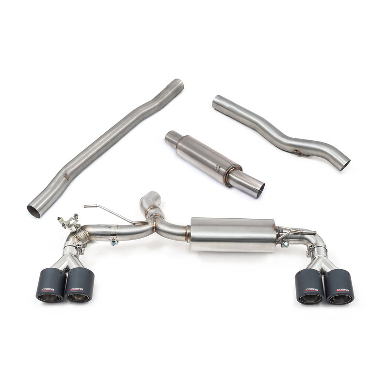 Ligne d'Echappement "Catback" Cobra pour BMW M135i F40 "M3 Style" (2019+) - Avec Valve