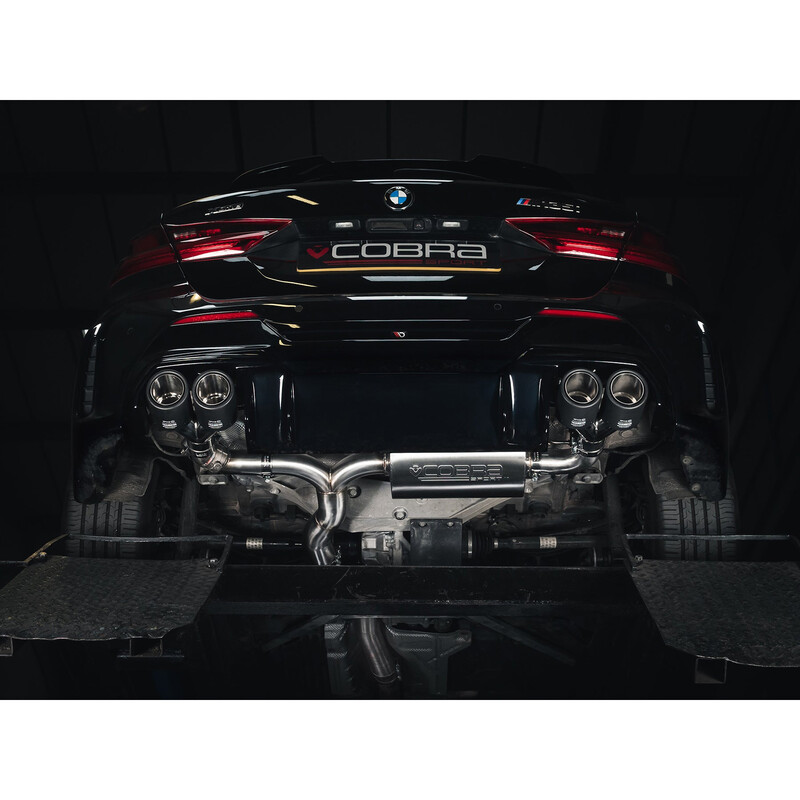Ligne d'Echappement Complète "Turboback" Cobra pour BMW M135i F40 "M3 Style" (2019+) - Avec Valve