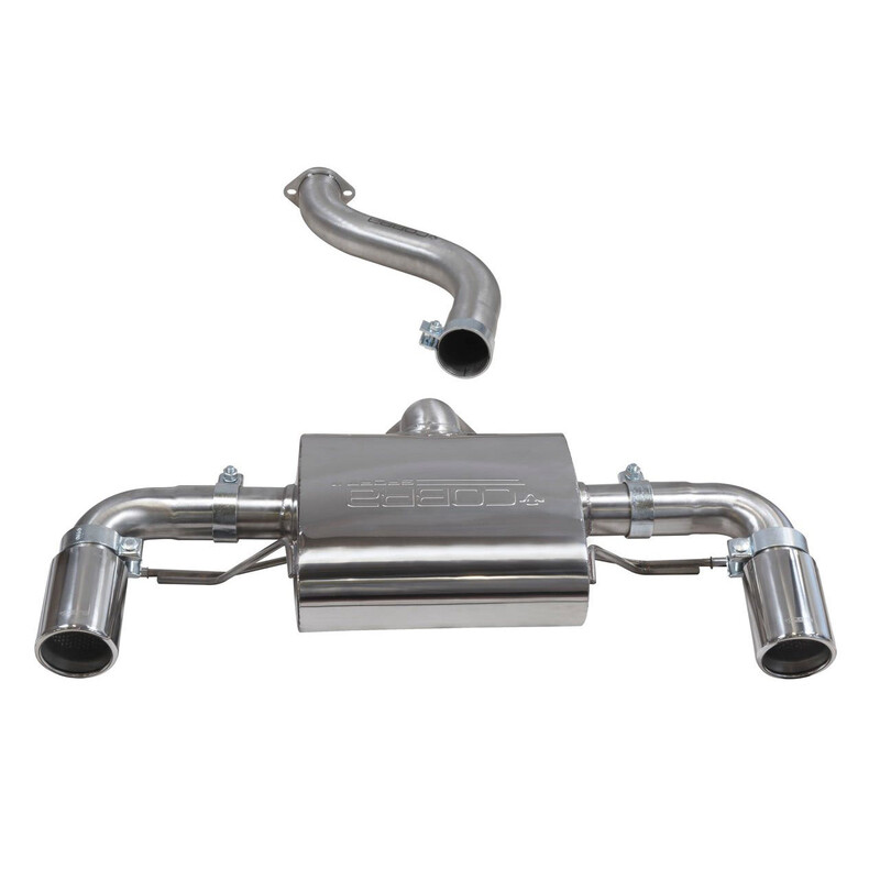 Silencieux Cobra pour BMW M240i Auto F22 LCI (15-21) - Vers Suppression FAP / Résonateur Cobra