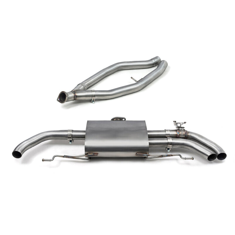 Ligne d'Echappement Complète Cobra pour BMW M340i G20/G21 (2019+) - Avec Valve, Quadri Sortie