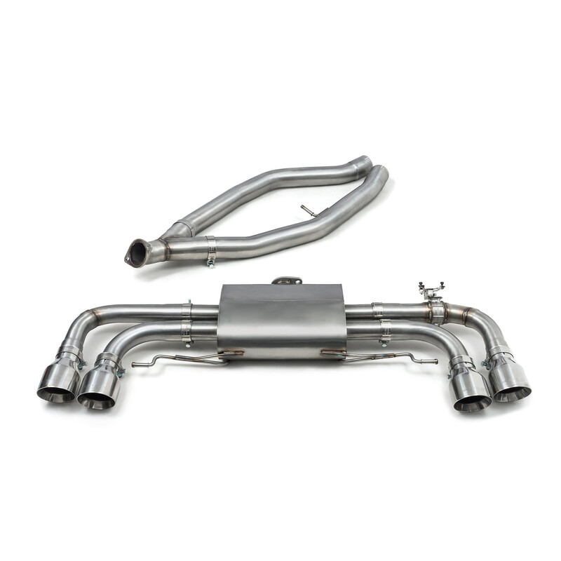 Ligne d'Echappement Complète Cobra pour BMW M340i G20/G21 (2019+) - Avec Valve, Quadri Sortie