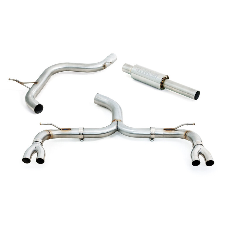 Ligne d'Echappement GPF/Cat Back "Venom Box Delete" Cobra pour Cupra Leon 300 (2020+)
