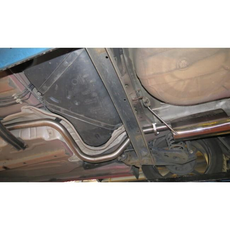 Ligne d'Echappement "Catback" Cobra pour Ford Fiesta 1.2, 1.4 & 1.6L MK7 (Zetec)