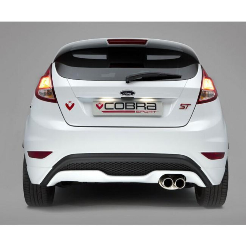 Ligne d'Echappement "Catback" Cobra pour Ford Fiesta ST 180/200 MK7 (Modèle US)
