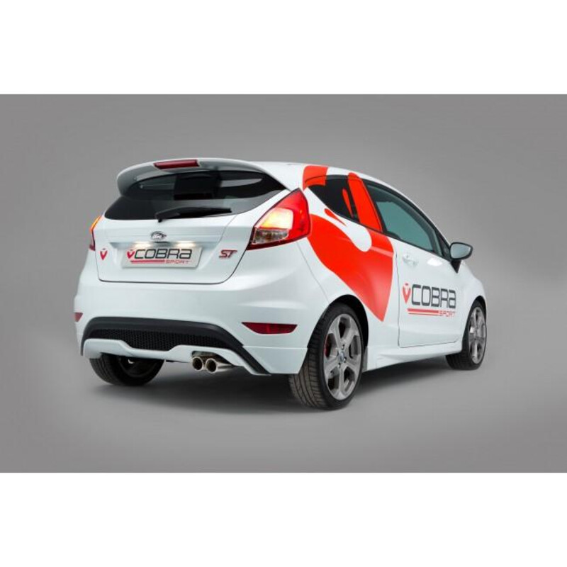 Ligne d'Echappement "Venom Box Delete" Cobra pour Ford Fiesta ST 180/200 MK7 (Modèle US)