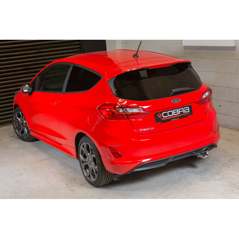 Ligne d'Echappement Complète "Venom Box Delete" Cobra pour Ford Fiesta 1.0L Ecoboost ST-Line MK8 (18-23)