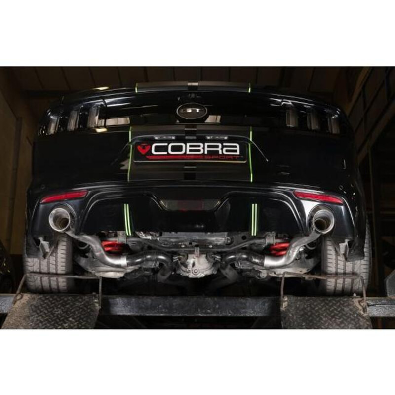 Silencieux "Venom Box Delete" Cobra pour Ford Mustang GT V8 5.0L Cabriolet (15-18)