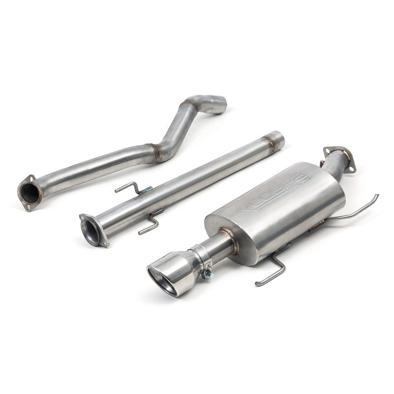 Ligne d'Echappement "Catback" Secondaire Cobra pour Nissan Juke Nismo 2RM (13-18)