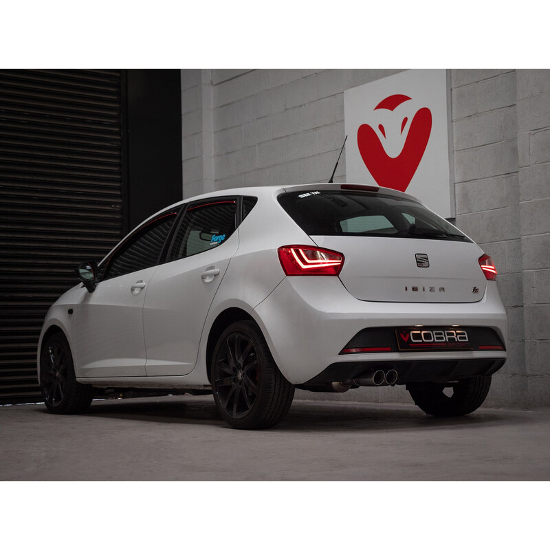 Ligne d'Echappement "Catback" Cobra pour Seat Ibiza FR 1.2 TSI (15-17)