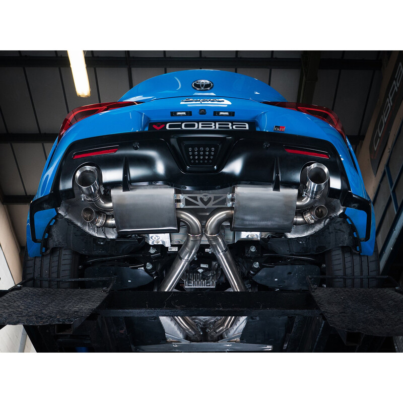 Ligne d'Echappement Complète Cobra pour Toyota Supra A90 (2019+) - Avec Valve