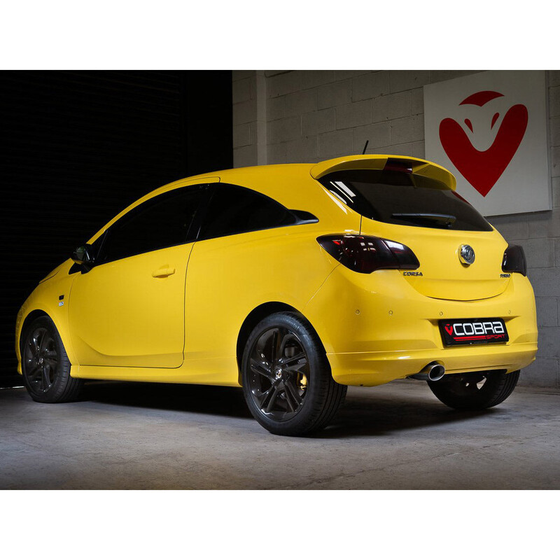 Silencieux Cobra pour Opel Corsa E 1.0L Turbo (15-19)