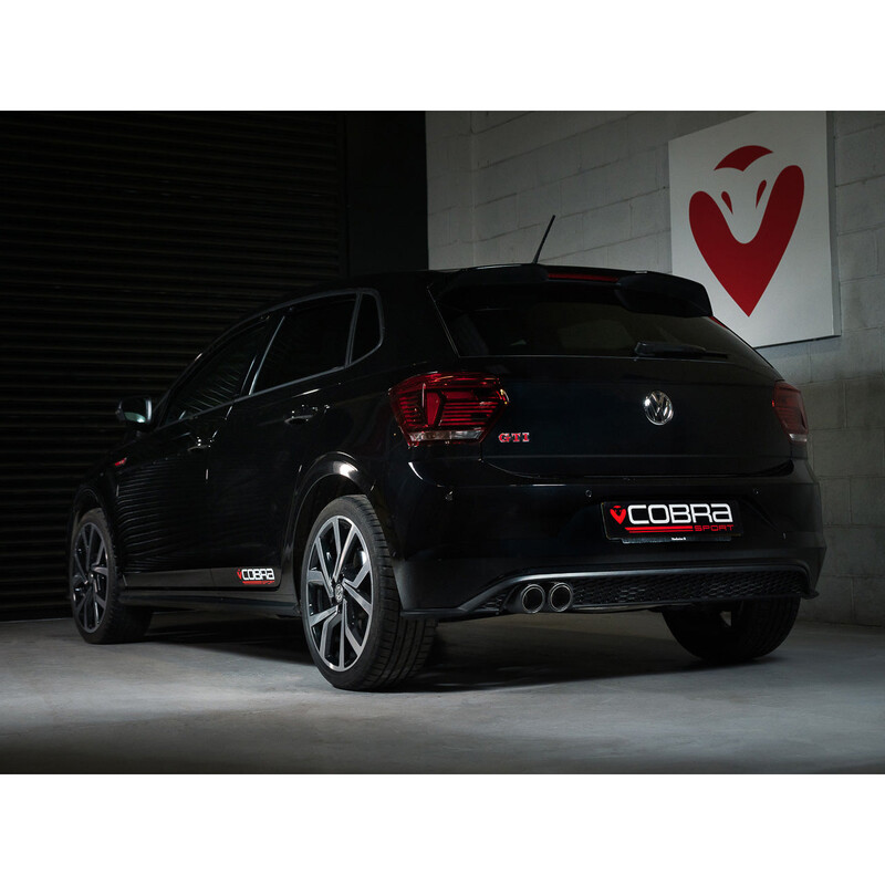 Ligne d'Echappement "Catback" Cobra pour VW Polo AW GTI 2.0L TSI (17-18)