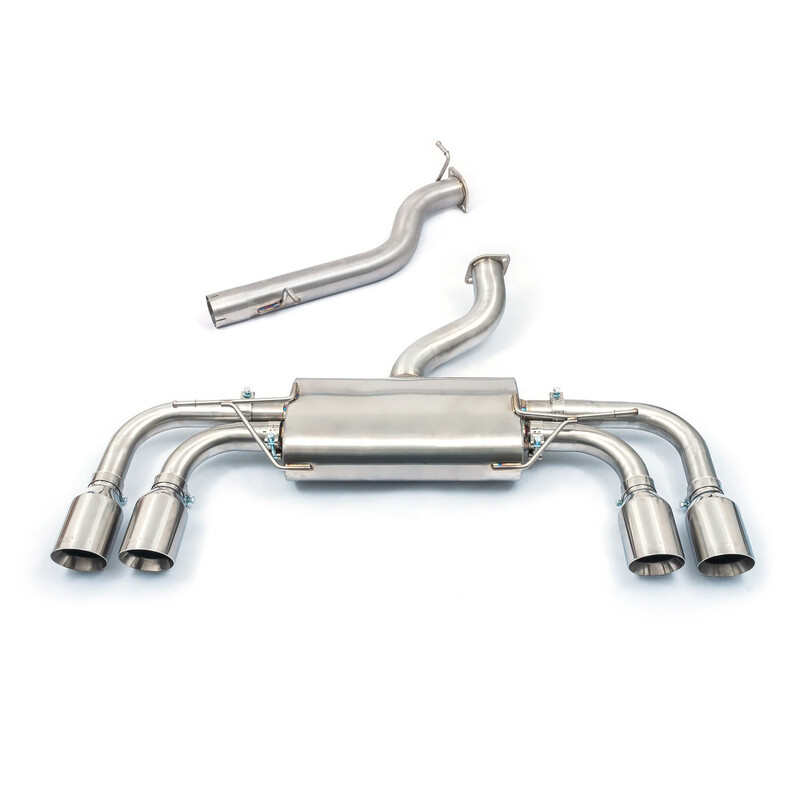 Ligne d'Echappement Complète Cobra pour VW Golf 8 R 2.0L TSI (2021+) - Avec Valve
