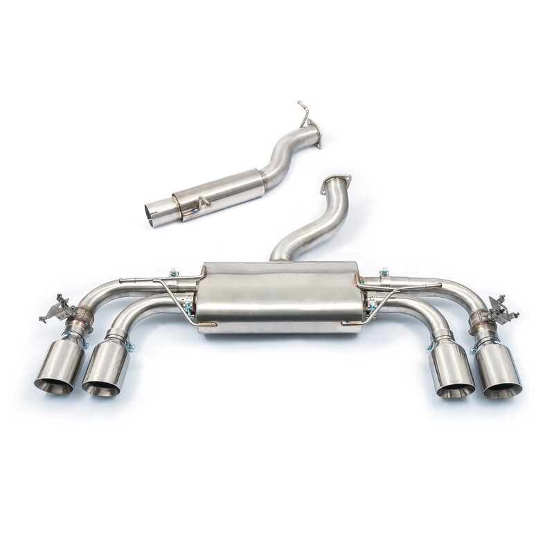 Ligne d'Echappement Complète Cobra pour VW Golf 8 R 2.0L TSI (2021+) - Avec Valve