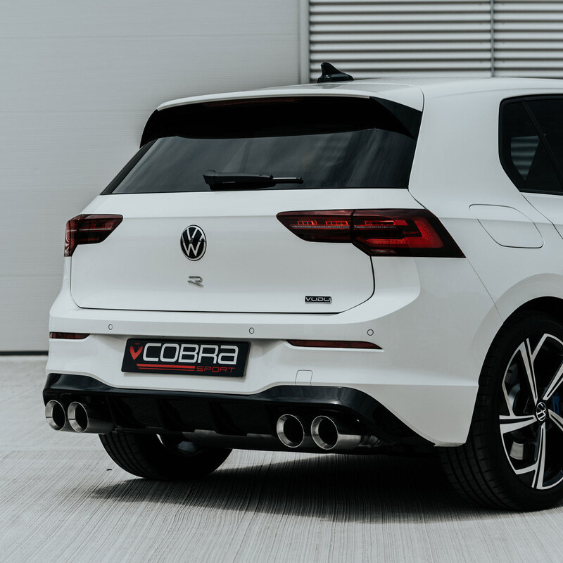 Ligne d'Echappement Complète Cobra pour VW Golf 8 R 2.0L TSI (2021+) - Avec Valve