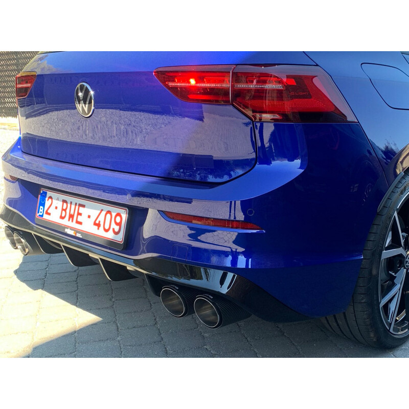 Ligne d'Echappement Complète Cobra pour VW Golf 8 R 2.0L TSI (2021+) - Race, Avec Valve