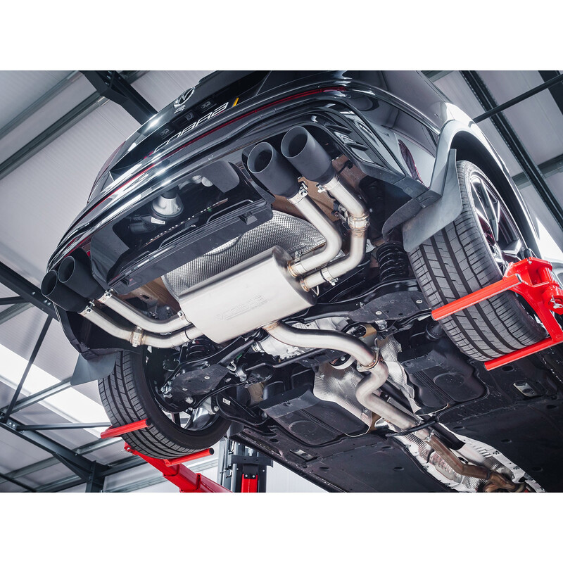 Ligne d'Echappement Complète Cobra pour VW Tiguan R 2.0L TSI (2021+) - Race, Avec Valve