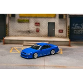 Tarmac Works 1/64 - Nissan Silvia S13 Vertex | Bleu Métallique