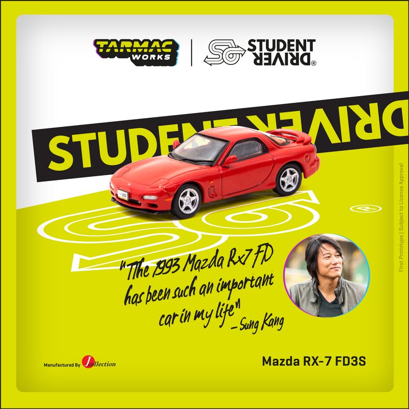 J-Collection 1/64 - Mazda RX-7 FD3S | Rouge