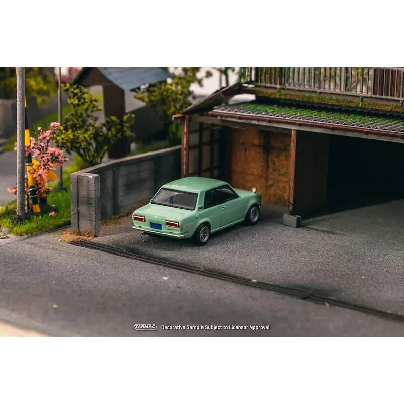 Tarmac Works 1/64 - Datsun 510 | Vert Clair