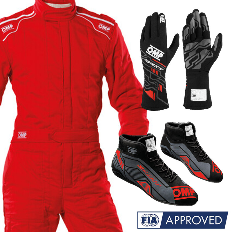Pack Promo Equipement Pilote OMP Sport FIA