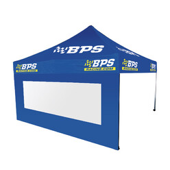 Cloison 3m avec Fenêtre pour Tonnelle BPS (Paroi Barnum 3x3)