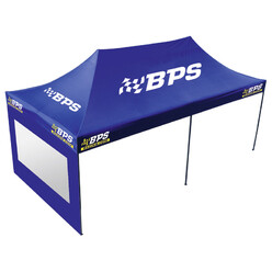 Cloison 3m avec Fenêtre pour Tonnelle BPS (Paroi Barnum 3x6)