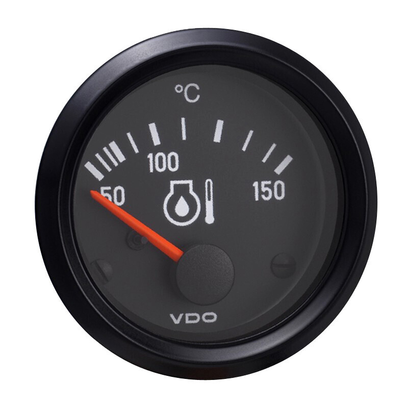 Manomètre Température d'Huile Moteur VDO Cockpit International (150°C) Ø52 mm
