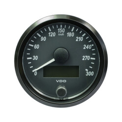 Compteur de Vitesse VDO SingleViu (300 km/h) Ø80 mm