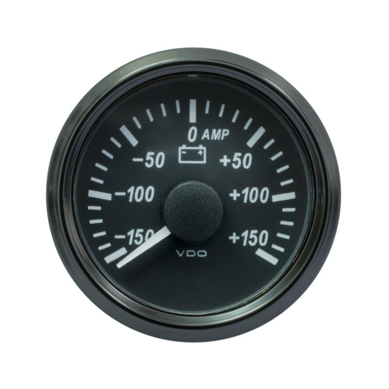 Ampèremètre VDO SingleViu (150 A) Ø52 mm