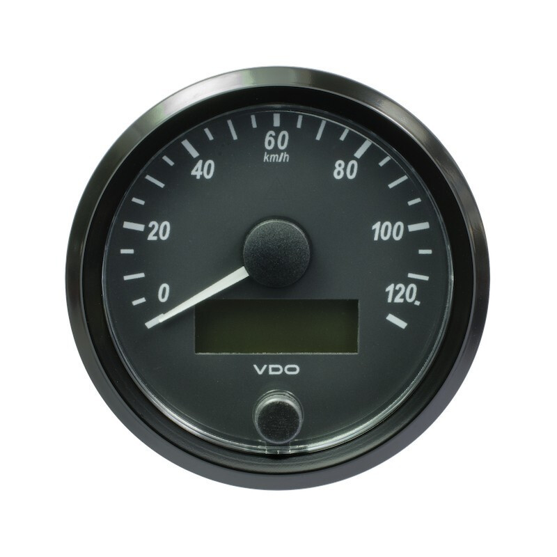 Compteur de Vitesse VDO SingleViu (120 km/h) Ø80 mm