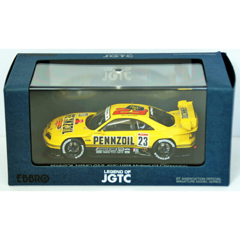 Ebbro 1/43 - Nissan Skyline GTR (R33) Pennzoil GT500 (JGTC 1998)