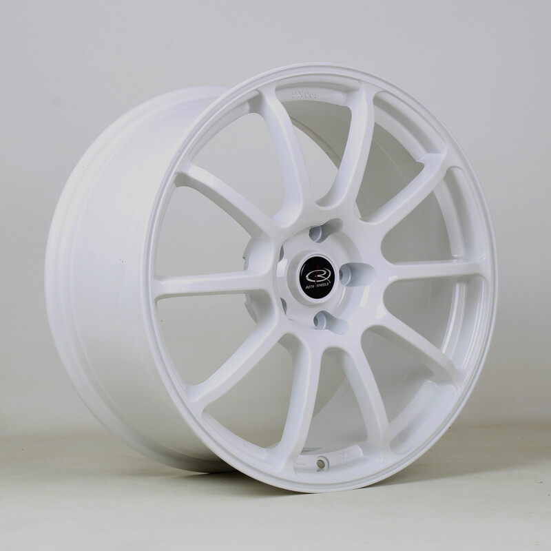 Rota Force 18x9" 5x114.3 ET42, Blanc