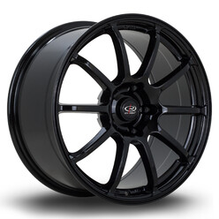Rota Force 18x9" 5x114.3 ET42, Noir Brillant