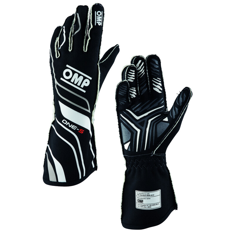 Gants OMP ONE-S Noirs (MY2024)