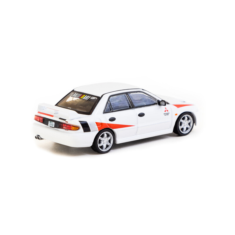 Tarmac Works 1/64 - Mitsubishi Lancer RS Evolution | Édition Spéciale Lamley