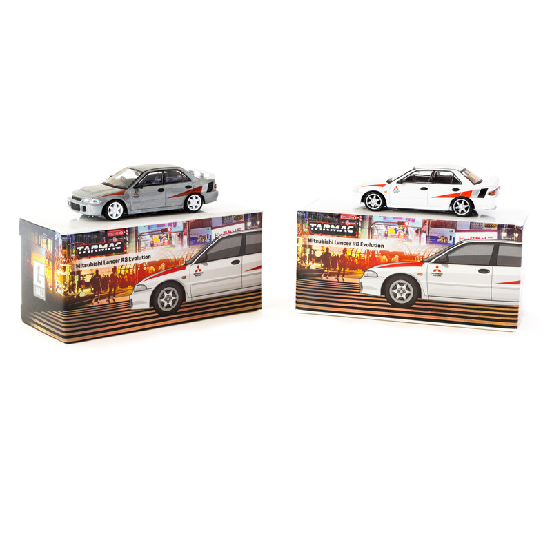 Tarmac Works 1/64 - Mitsubishi Lancer RS Evolution | Édition Spéciale Lamley